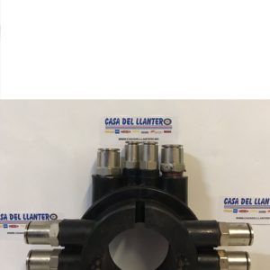 Distribuidor de aire con turbo inflado